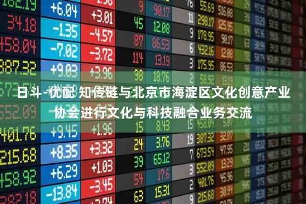 日斗-优配 知传链与北京市海淀区文化创意产业协会进行文化与科技融合业务交流